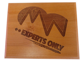 Custom Experts Only Event Plaque Custom Experts Only Event Plaque