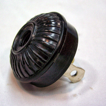 Antique Replica Mid-Century Plug - Black Antique Replica Mid-Century Plug - Black