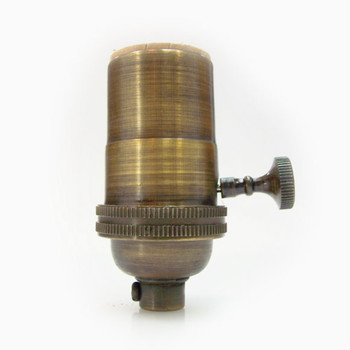 Antique Brass Lamp Socket Antique Brass Lamp Socket