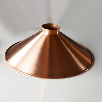 16" unfinished copper shade 16" unfinished copper shade