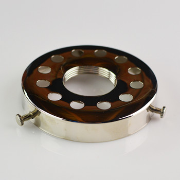 Polished Nickel Shade Holder Polished Nickel Shade Holder