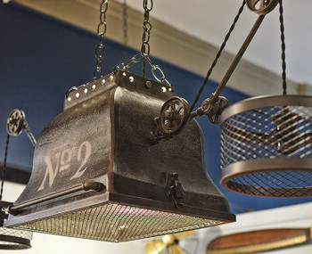Ironwell Theater Shade - Cast Aluminum Ironwell Theater Shade - Cast Aluminum