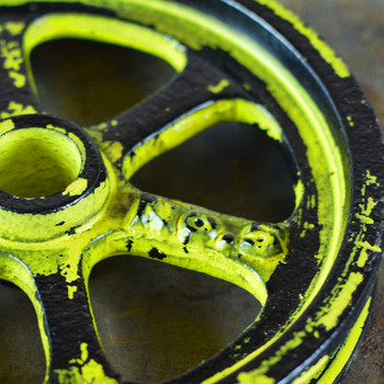 Yellow Pulley Wheel Yellow Pulley Wheel