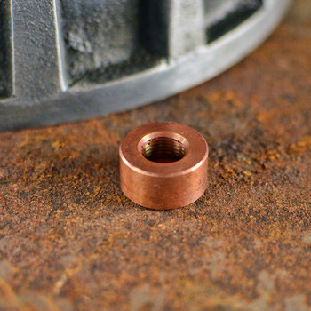 copper finish flat feet copper finish flat feet
