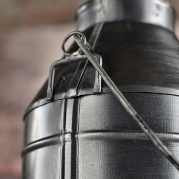 Milk Can Base - Small Replica - Antique Black Milk Can Base - Small Replica - Antique Black