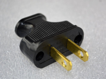 Antique Replica Plug - Black - Black Insert Antique Replica Plug - Black - Black Insert