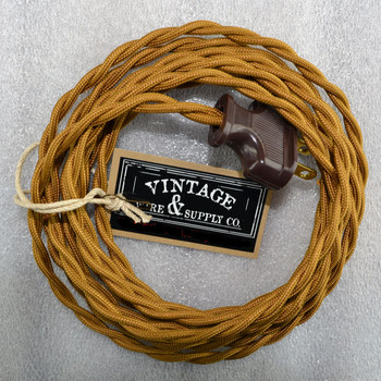 Antique Bronze Lamp Cord Antique Bronze Lamp Cord