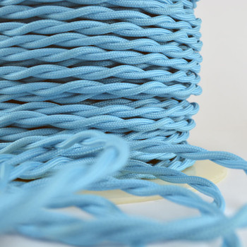 Sky Blue Cloth WIre Sky Blue Cloth WIre