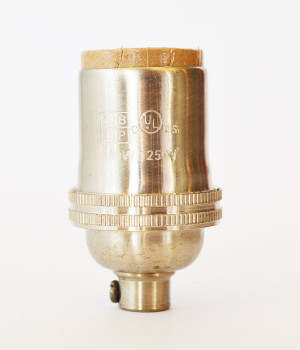 Satin Nickel Lamp Socket Satin Nickel Lamp Socket