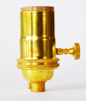 Light Socket Unfinished Brass Light Socket Unfinished Brass