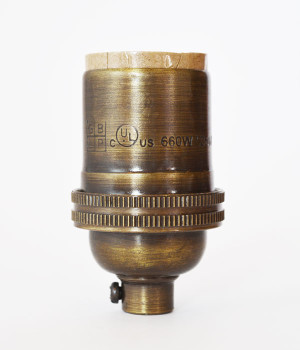 Antique Brass Lamp Socket Antique Brass Lamp Socket