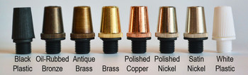 Strain Relief - Satin Nickel (for twisted wire) Strain Relief - Satin Nickel (for twisted wire)