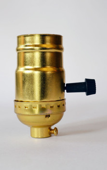 Gilt Aluminum Light Socket Gilt Aluminum Light Socket