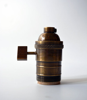 Antique Brass uno Socket Antique Brass uno Socket