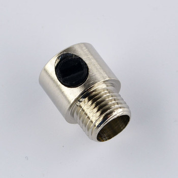 Strain Relief ----- Satin Nickel (for ROUND or twisted wire) Strain Relief ----- Satin Nickel (for ROUND or twisted wire)