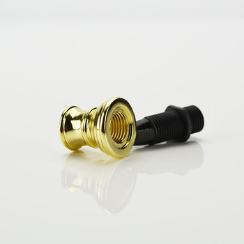 Deluxe Strain Relief - Polished Brass (for twisted wire) Deluxe Strain Relief - Polished Brass (for twisted wire)