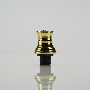 Deluxe Strain Relief - Polished Brass (for twisted wire) Deluxe Strain Relief - Polished Brass (for twisted wire)