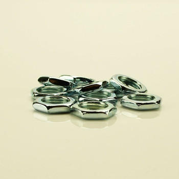 Hex Nut - Zinc Plated - 1/8 IPS ---------- 1/8" Thick Hex Nut - Zinc Plated - 1/8 IPS ---------- 1/8" Thick