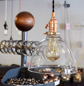 Clear Glass Steampunk Shade Clear Glass Steampunk Shade