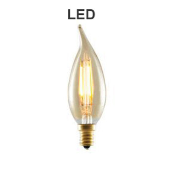 Bulbrite 776503 LED candelabra teardrop bulb Bulbrite 776503 LED candelabra teardrop bulb