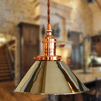 Polished Nickel Shade Polished Nickel Shade