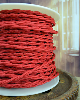 Red Cloth Vintage Wire Red Cloth Vintage Wire