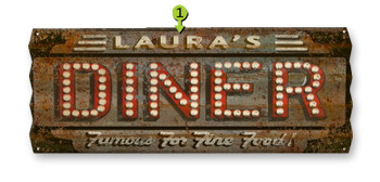 Old Corrugated Metal Sign Old Corrugated Metal Sign