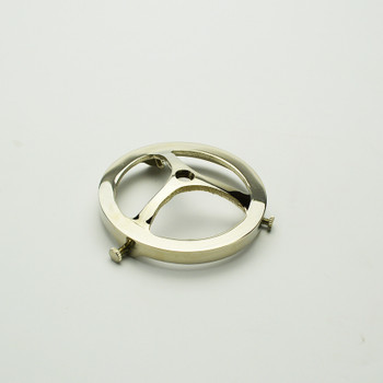 3-1/4" Shade Holder - Polished Nickel - 3-Spoke Fitter 3-1/4" Shade Holder - Polished Nickel - 3-Spoke Fitter