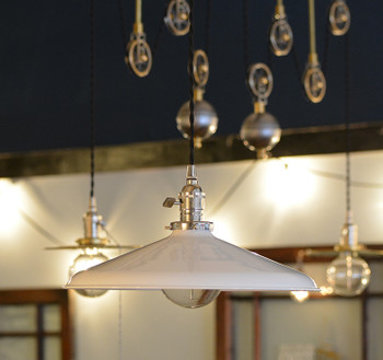 14" Industrial Shade Porcelain 14" Industrial Shade Porcelain