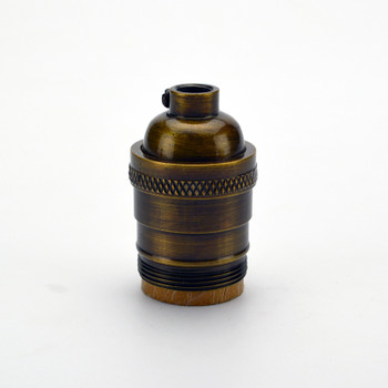 Antique Brass Keyless Socket Antique Brass Keyless Socket