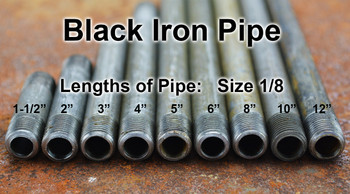 Black Pipe 1/8 Black Pipe 1/8