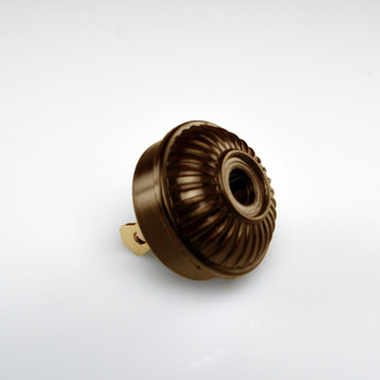 Brown Mid-Century Plug Brown Mid-Century Plug