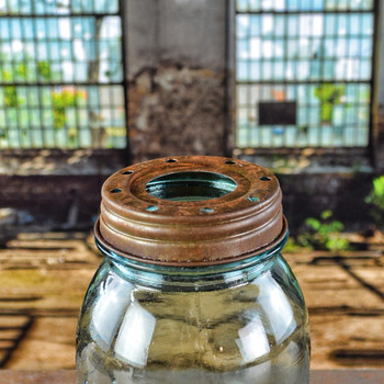 Mason Jar Lid - Rust Mason Jar Lid - Rust