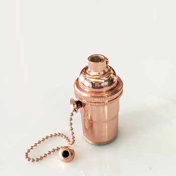 Copper Pull-Chain Socket Copper Pull-Chain Socket