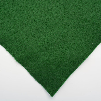 Antique Fan Green Felt Antique Fan Green Felt