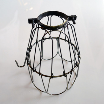 Antique trouble light cage Antique trouble light cage