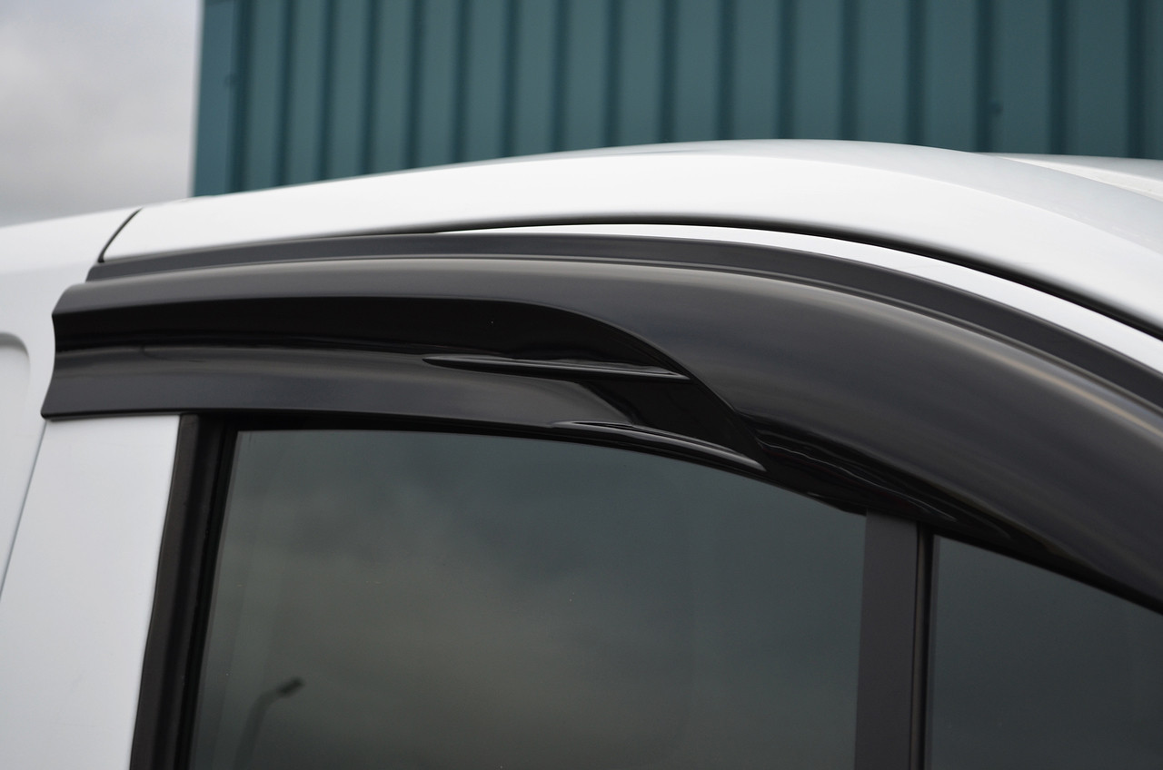 Side Window Wind Deflectors / Rain Shields To Fit Ford Transit Custom