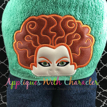 Halloween Sister Peeker Applique Design Halloween Sister Peeker Applique Design