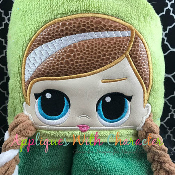 Anna Doll Peeker Applique Design Anna Doll Peeker Applique Design