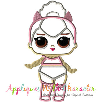 Kitty Doll Applique Design Kitty Doll Applique Design
