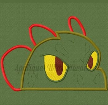 Dino Peeker Applique Design from the Skylanders Dino Peeker Applique Design from the Skylanders
