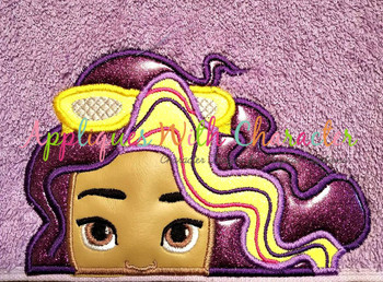 Sun Girl - Roxy Peeker Applique Design Sun Girl - Roxy Peeker Applique Design