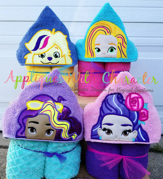 Sun Girls Applique Set Sun Girls Applique Set