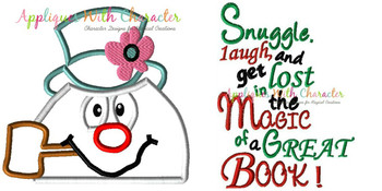 Frostee Snowman Peeker and Book Saying Set Frostee Snowman Peeker and Book Saying Set