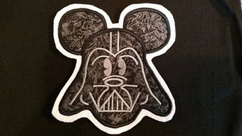 Mr Mouse Darth Vader Applique Design Mr Mouse Darth Vader Applique Design
