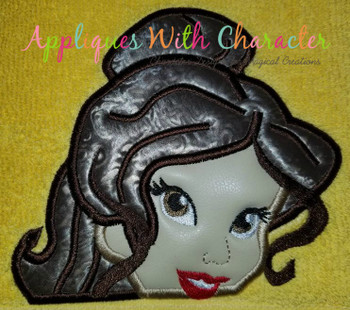 Beauty Peeker Applique Design Beauty Peeker Applique Design