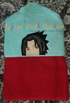 Boy Ninja Peeker Applique Design Boy Ninja Peeker Applique Design