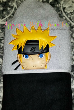 Ninja Peeker Applique Design Ninja Peeker Applique Design