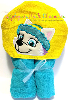 Pup Patrol Everi Peeker Applique Design Pup Patrol Everi Peeker Applique Design