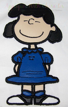 Peanuts Luci Applique Design Peanuts Luci Applique Design